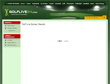 Tablet Screenshot of golflive24.com